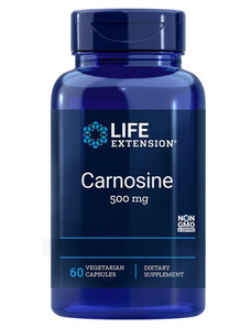 Life Extension Carnosine 60 ks, vegetariánská kapsle, 500 mg