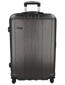 Skořepinový cestovní kufr tmavě šedý - RGL Blant M šedá