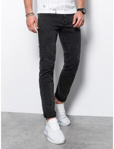 Buďchlap Riflové kalhoty v černé barvě P1062