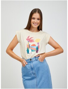Béžové tričko ORSAY - Dámské