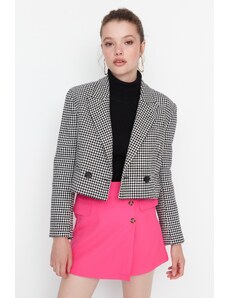 Trendyol Pink Mini Skirt with Woven Buttons