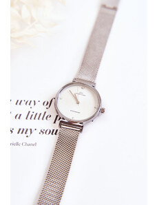 Kesi Dámské vodotěsné hodinky Giorgio & Dario se náramkem stříbrny
