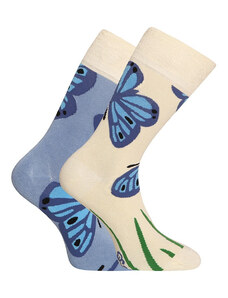 Veselé bambusové ponožky Dedoles Motýl modrásek (D-U-SC-RS-C-B-1554) M