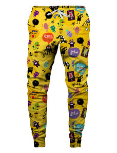 Aloha From Deer Motivational Monsters Tepláky SWPN-PC AFD902 Yellow