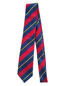 Obleč oblek Tmavě modrá pánská kravata s pruhy
