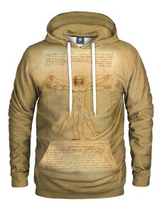 Aloha From Deer Unisex's Vitruvian Man Hoodie H-K AFD497