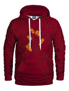 Aloha From Deer Mind Boggling Original Hoodie H-K AFD998 Red