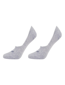 PONOŽKY GANT INVISIBLE SOCKS 2-PACK šedá None