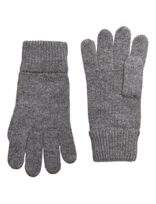 RUKAVICE GANT KNITTED WOOL GLOVES šedá None