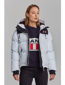 BUNDA GANT D2. ALTA COLOR BLOCKED PADDED JKT bílá M