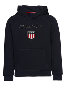 MIKINA GANT SHIELD HOODIE modrá 98/104