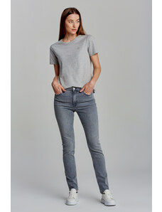 DŽÍNY GANT FARLA SUPER STRETCH JEANS šedá 33/32