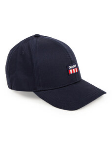 KŠILTOVKA GANT D1. GANT RETRO SHIELD TWILL CAP modrá None