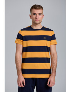 TRIČKO GANT BARSTRIPE SS T-SHIRT oranžová S