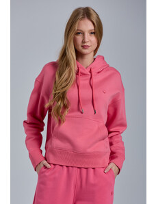 MIKINA GANT D1. ICON G ESSENTIAL HOODIE růžová XS