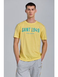 TRIČKO GANT D2. GANT 1949 SS T-SHIRT žlutá S