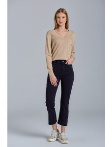 DŽÍNY GANT D1. CROPPED FLARE COLOR JEANS modrá 27