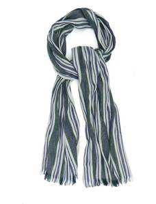 ŠÁLA GANT D2. LINEN SCARF modrá None