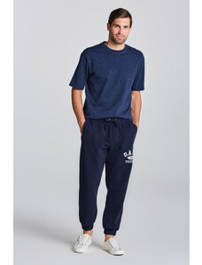 TEPLÁKY GANT D.1 COLLEGIATE SWEATPANTS modrá M