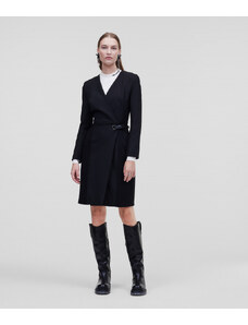 ŠATY KARL LAGERFELD TAILORED WRAP DRESS