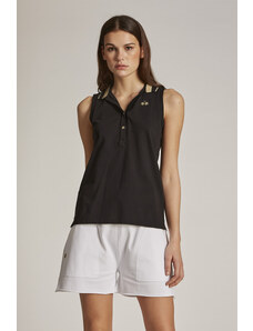 POLOKOŠILE LA MARTINA WOMAN POLO SLEEVELESS PIQUET S