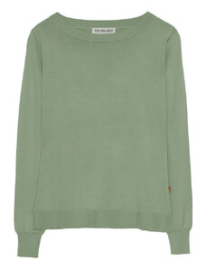 SVETR TRUSSARDI SWEATER BOAT NECK VISCOSE STRETCH