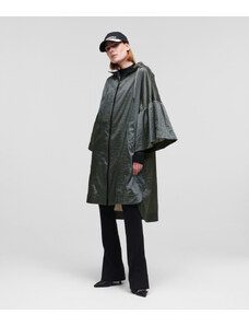 KABÁT KARL LAGERFELD LIGHTWEIGHT RUFFLED PARKA