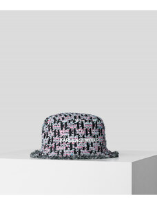 KLOBOUK KARL LAGERFELD K/ESSENTIAL BOUCLE BUCKET HAT