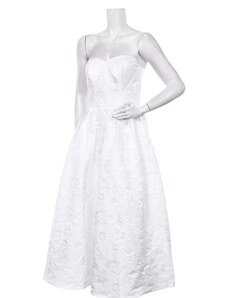 Bílé šaty bez ramínek | 90 kousků - GLAMI.cz