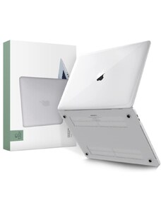 Polykarbonátové pouzdro na MacBook Pro 13 (2016-2022) - Tech-Protect, SmartShell Crystal Clear