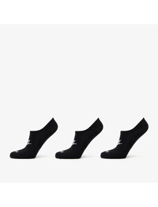 Pánské ponožky Nike Everyday Plus Cushioned Footie 3-Pack Socks Black/ White