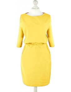 Žluté, pouzdrové šaty | 240 kousků - GLAMI.cz