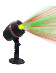 Bezdoteku LED vánoční laser červená zelená projektor RG, iPRO, 5W, červená zelená