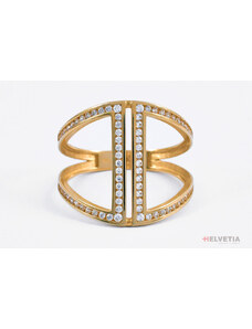 Couple Luxur Zlatý dámský prsten 1410582 Velikost prstenu: 56