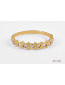 Couple Luxur Zlatý dámský prsten 1410772 Velikost prstenu: 56