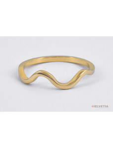 Couple Luxur Zlatý dámský prsten 1410700 Velikost prstenu: 53