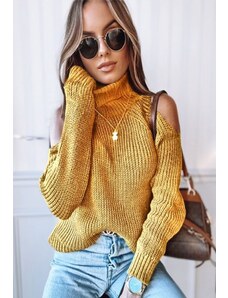 AW Žlutý dámský svetr