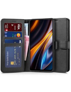 Pouzdro pro Xiaomi Poco X4 GT - Tech-Protect, Wallet 2 Black
