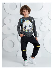 mshb&g Street Panda Boy T-shirt Pants Suit