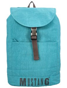 Stylový voděodolný batoh světle modrý - Mustang Grymo modrá