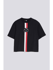 TRIČKO KARL LAGERFELD RSG MONOGRAM CROPPED T-SHIRT