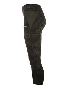 USA Pro Three Quarter Leggings - Khaki Drogo