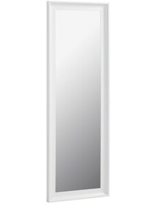 Bílé lakované zrcadlo Kave Home Romila 52 x 152 cm
