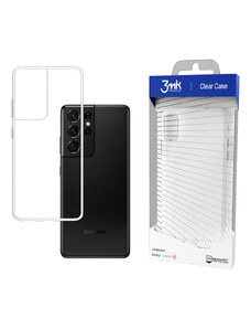 3mk 3mk Clear case pouzdro pro Samsung Galaxy S21 Ultra 5G transparentní