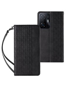IZMAEL.eu Magnetické knížkové pouzdro Strap pro Samsung Galaxy A52 5G černá