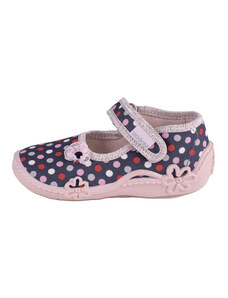 Girls' slippers Viggami Monika polka dots