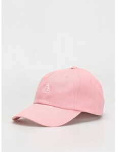 HUF Essentials Triple Triangle Logo CV 6 Panel (coral pink)růžová