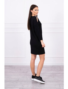 K-Fashion Šaty s potiskem Dream black