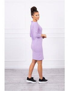 K-Fashion Klasické fialové šaty