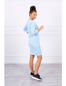 K-Fashion Klasické modré šaty